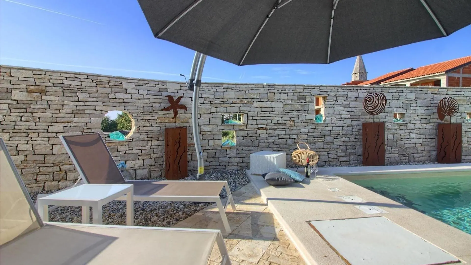 Feriehus Ferienhaus Mit Privatpool Fuer 6 Personen Ca 130 Qm In Kanfanar, Istrien Binnenland Von Istrien Kroatien